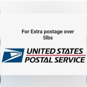 Extra postage for bundles over 5 lbs